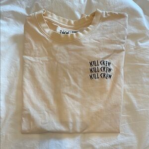 Kill Crew Beige T-Shirt